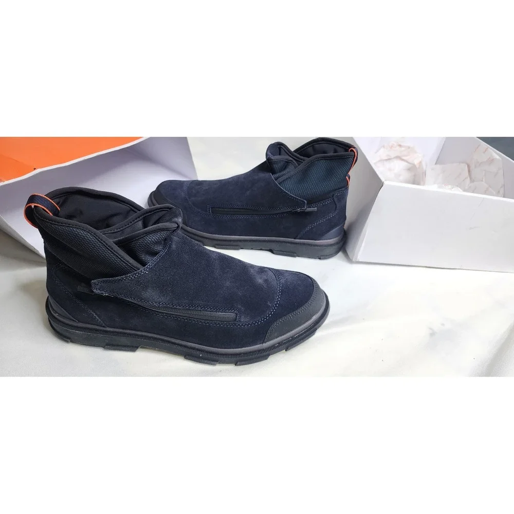 NIOB SWIMS Mens 10.5 Storm Gaiter Waterproof Water Resistant Boots Navy Black